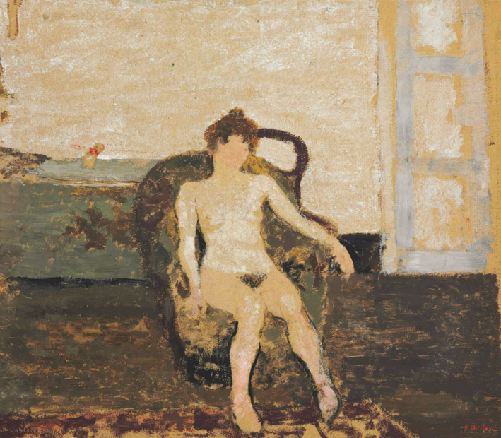  Edouard Vuillard —— NU AU FAUTEUIL